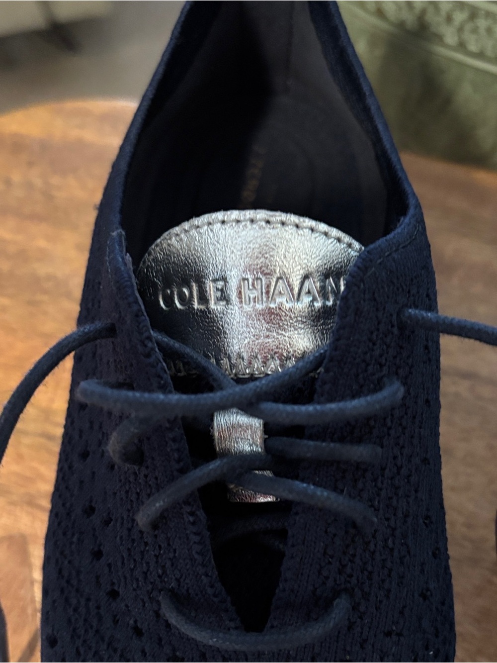 Cole Haan 2.ZEROGRAND Stitchlite Wingtip Oxfords Knit Lace-Up Sneakers - size 7 - Picture 2 of 13